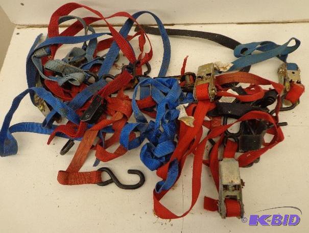lot 109 image: Ratchet Straps   Various Straps ...
