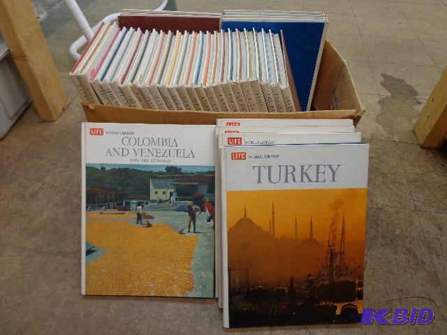 lot 128 image: Box of Books   Life World Library  Books that...