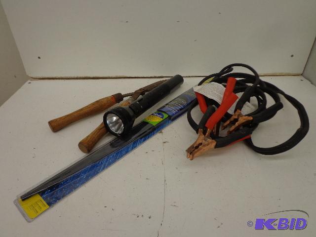 lot 134 image: Vehicle Needs and More   Jumper Cables  Clipp...