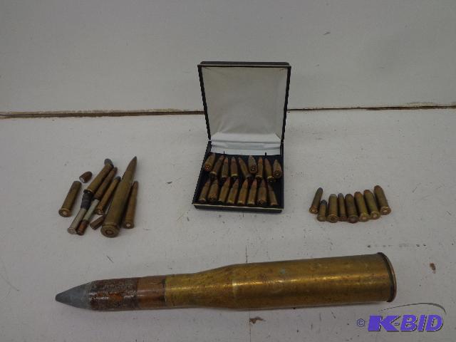lot 138 image: Shells to Collect   75 Cal. - 12"  45 Ca...
