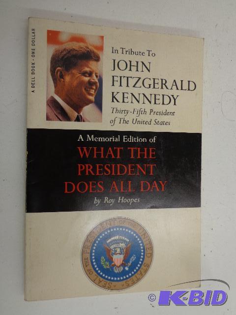 lot 61 image: JFK Book   In Tribute to  35th President of T...