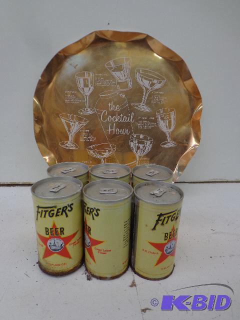 lot 98 image: Collectable Pieces   6 Pack Fitgers Beer - 1...
