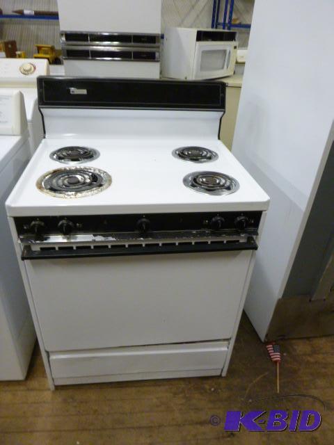 white westinghouse stove old