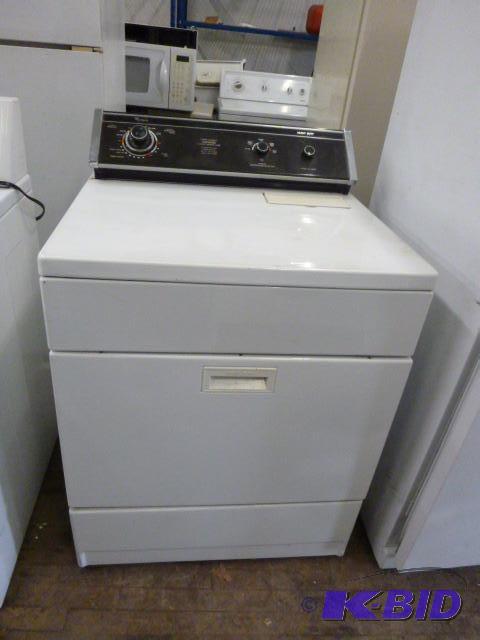 lot 21 image: Whirlpool Electric Dryer Heavy duty large cap...