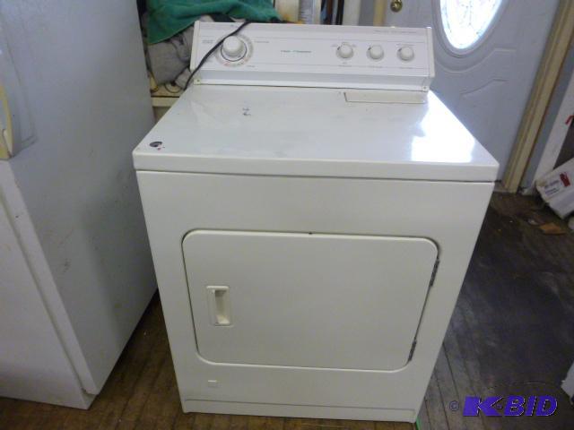lot 4 image: Whirlpool Natural Gas Dryer Heavy duty extra ...