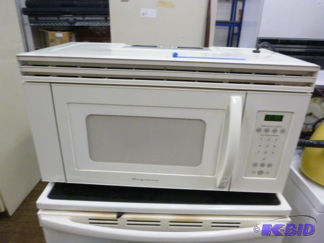 lot 43 image: Frigidaire Over the Range Microwave Model FMV...