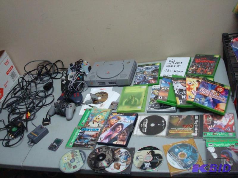 Video Game Lot All Untested Various Condition...