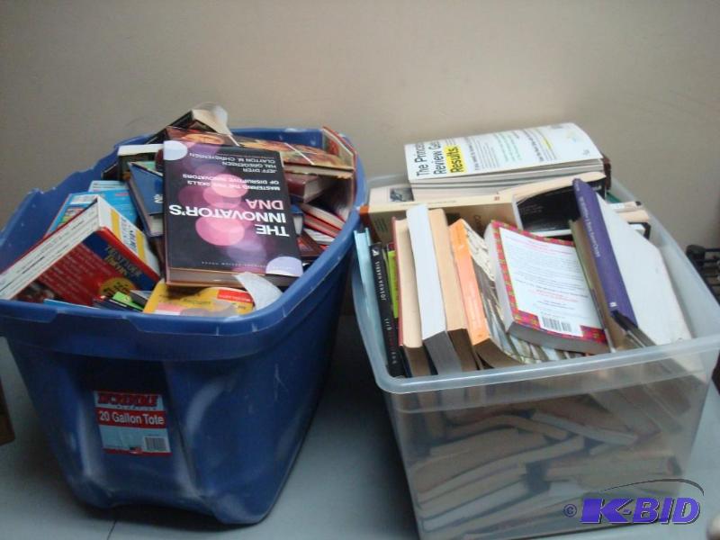 Two Bins Of Books...