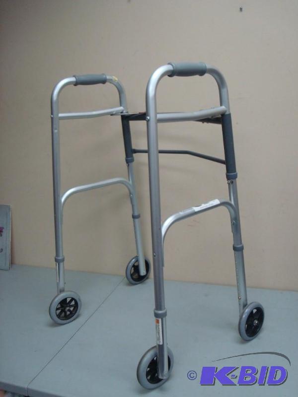 Folding Walking Stand With Wheels...