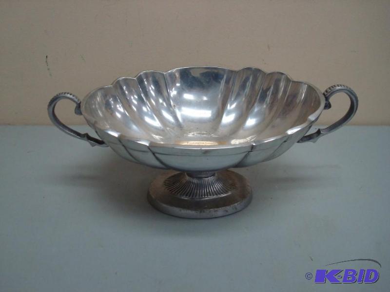 Metal Horse Trophy Bowl, Some Wear...