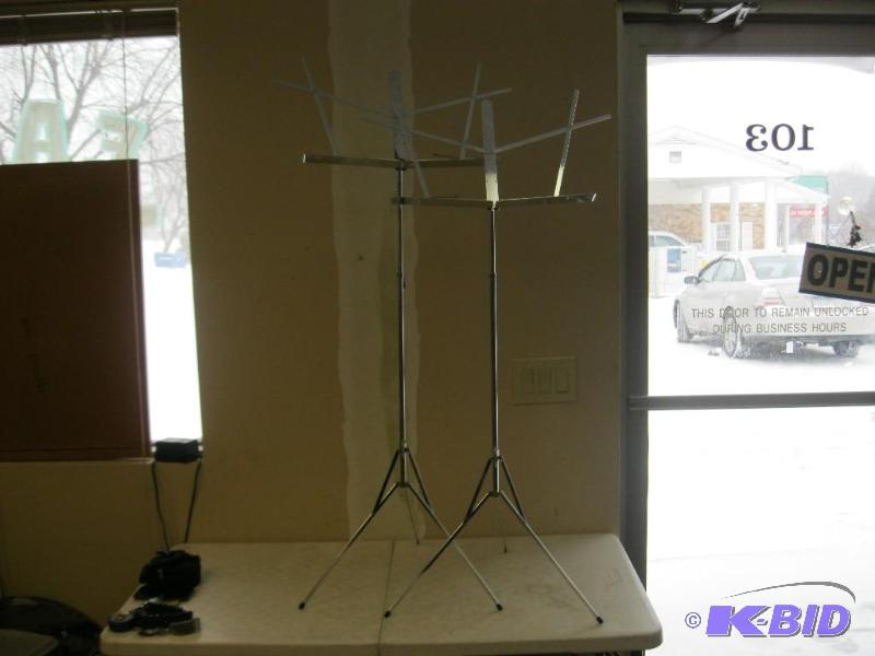 Pair Of Folding Musical Stands...