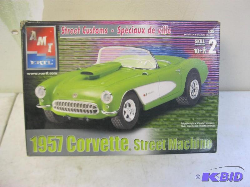 1957 Corvette Model Car Kit, Looks Complete...