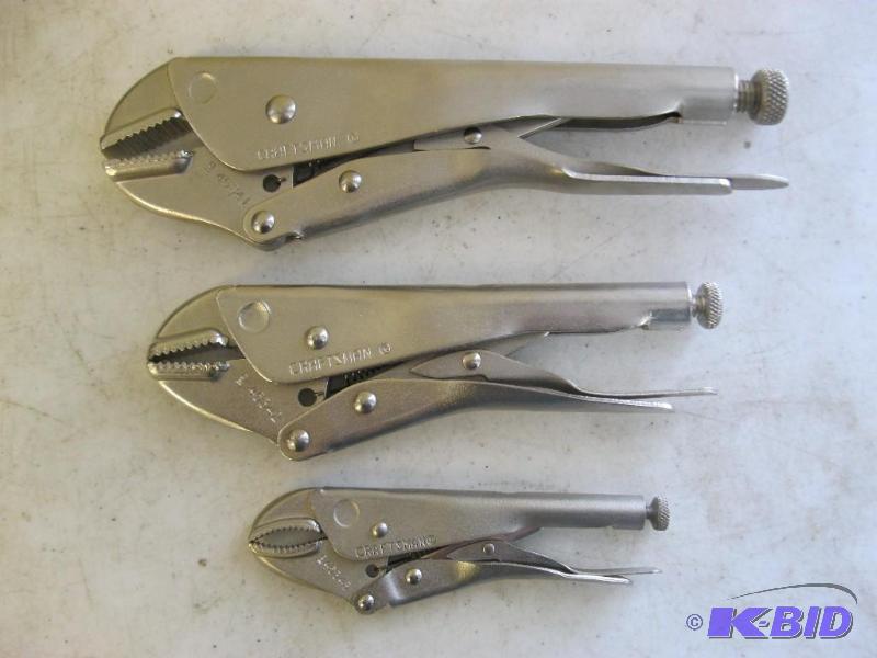 Lot Of Craftsman Vise Grips...