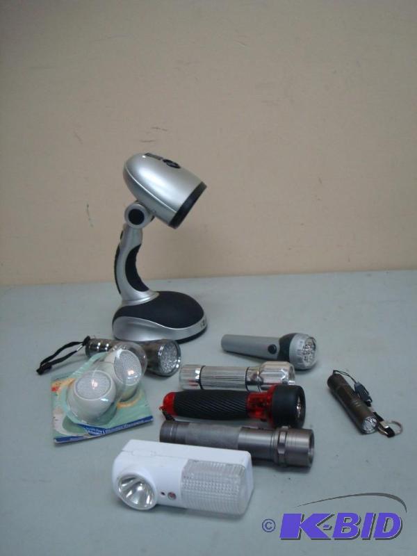 Lot Of Lights, Some Tested, Flash Lights...