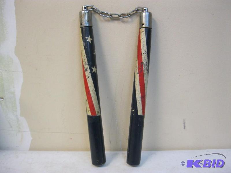Vintage Wood Nunchucks...