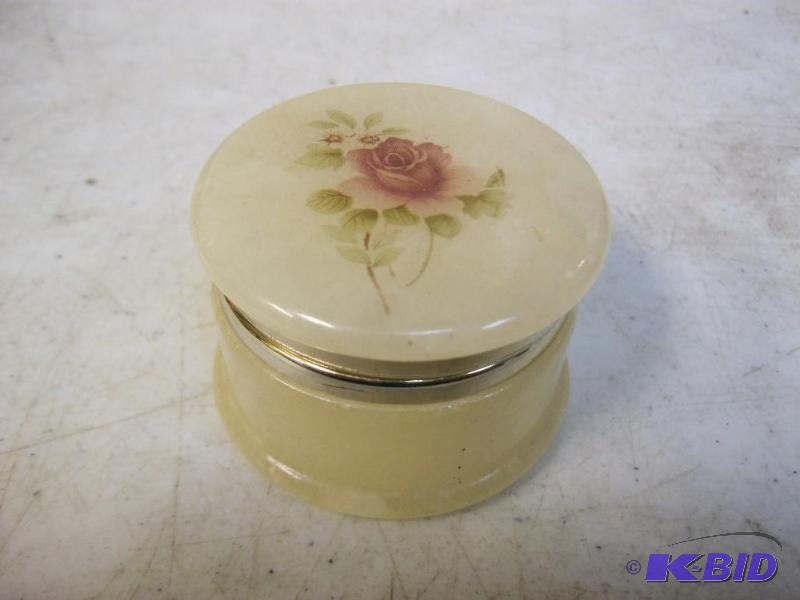 Small Alabaster Trinket Case...