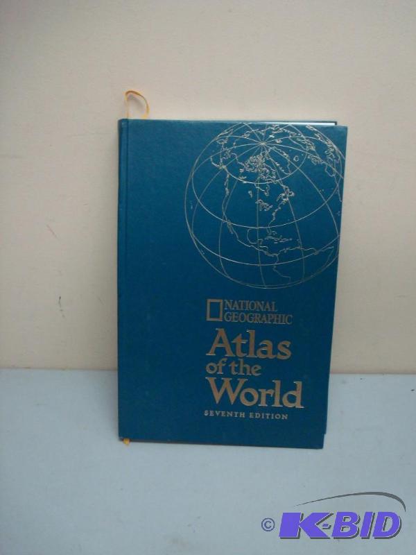 Very Large National Geographic Atlas Book, So...