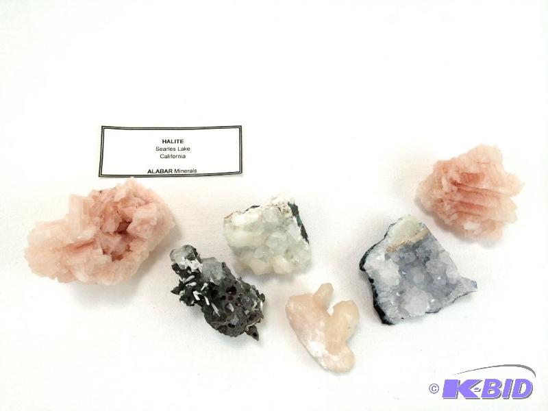 Lot of 5 Sparkly Mineral Specimens