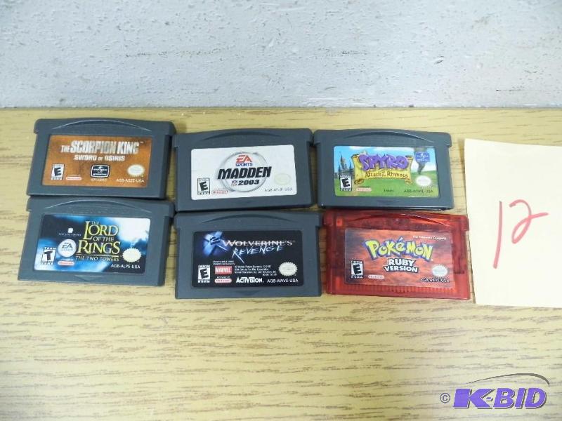 Game Boy Advance Games