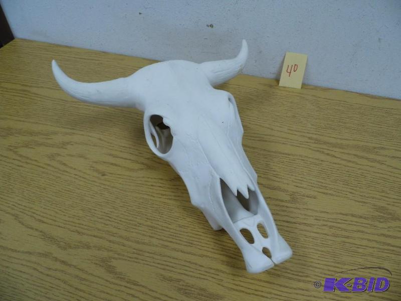 Plaster Steer Skull