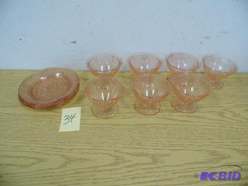 Pink Depression Glass