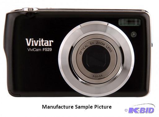 lot 132 image: Vivitar Vivicam - Black - Model F529 -&nbspG...