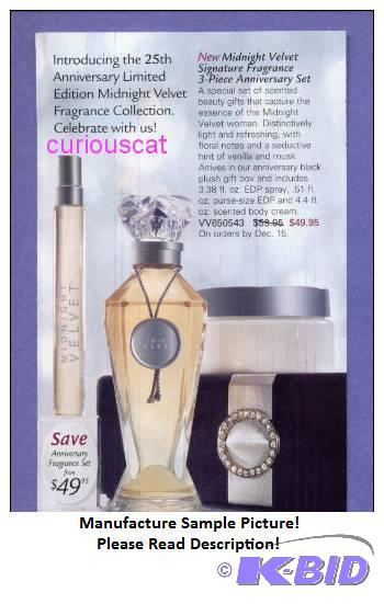 lot 159 image: Midnight Velvet Cologne and Gift Set - 3.38 o...