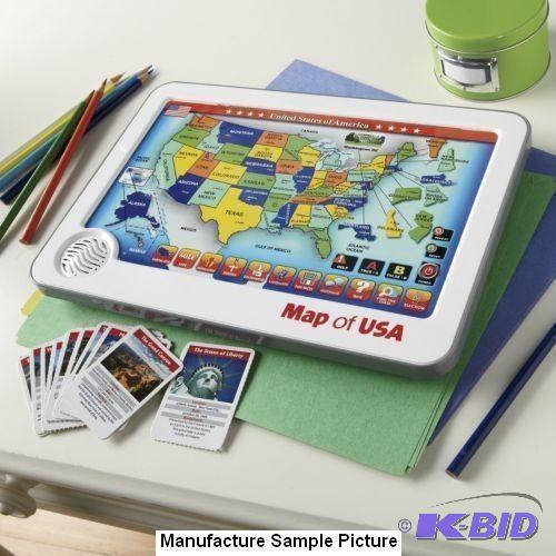 lot 21 image: Map of USA Game - With the push of a button, ...