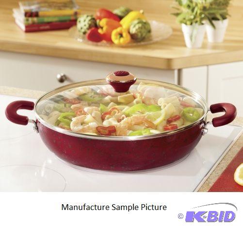 lot 25 image: Paula Deen&nbspCooking&nbspPan - Red - ...