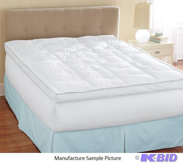 lot 33 image: Comfort Connections Feather Pillow Top - Our ...