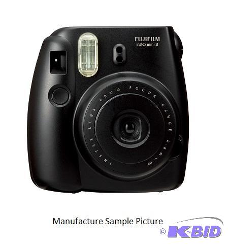 lot 34 image: Fujifilm Instax Mini 8 Camera with Film -&nbs...