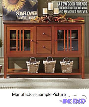 lot 53 image: Mission Buffet - Retail $299.99 - Missing the...