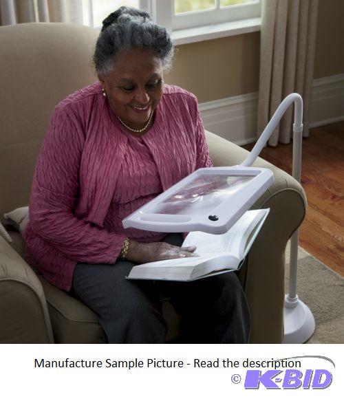 lot 71 image: Full Page Magnifier - This hands-free Full-Pa...
