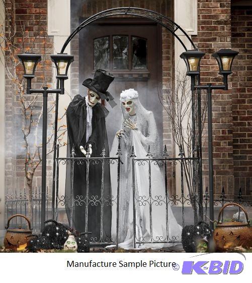 lot 8 image: Arbor Gate - Eerily elegant with heavy scroll...