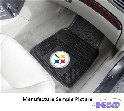 lot 83 image: Pair of Heavy Duty Car Mats - Has Pittsburgh ...