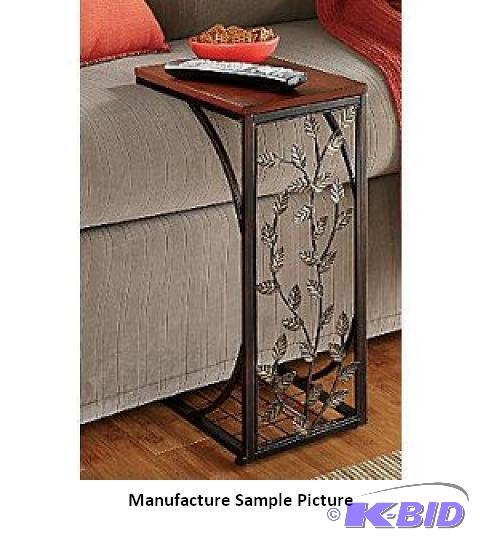 lot 87 image: Leaf Design Side Sofa Table - Model 4424 -&nb...