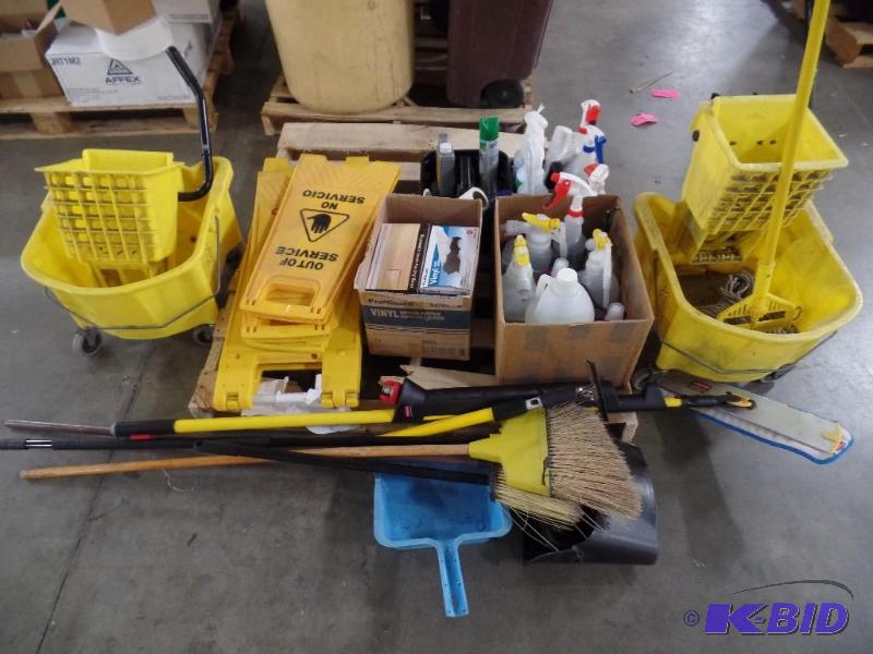 Broom and Mop Set