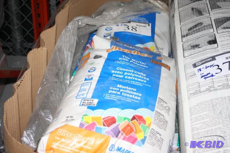 lot 38 image: Mapei Ultraflex RS Rapid Setting Tile Mortar With Polymer Bags
