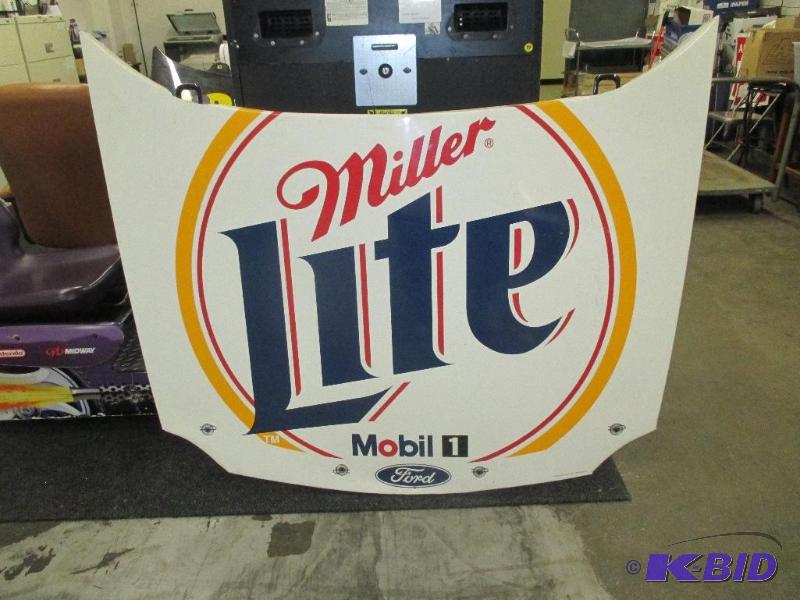 Miller Lite Mobil 1 Tin Racing Hood