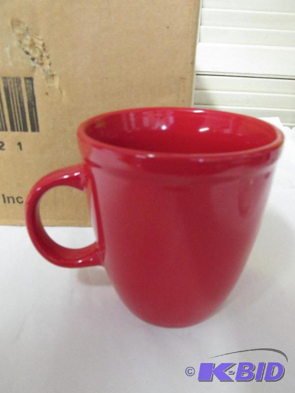 Great Group of Red Coffee Cups