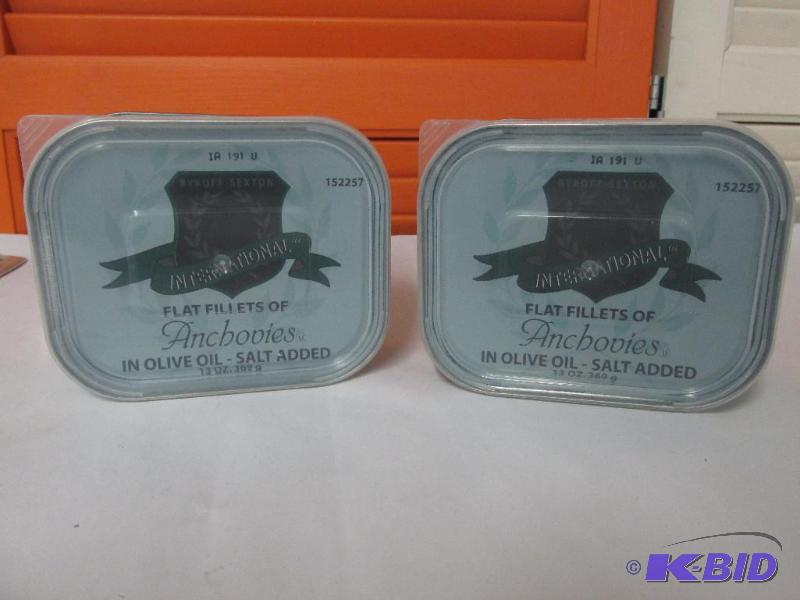 Two Large Cans of Anchovies