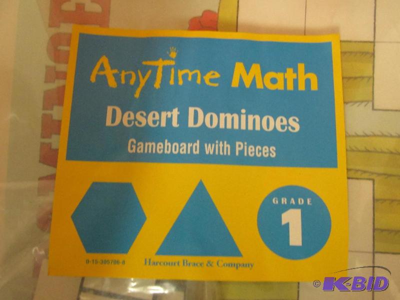 Any Time Math - Desert Dominoes - Grade 1