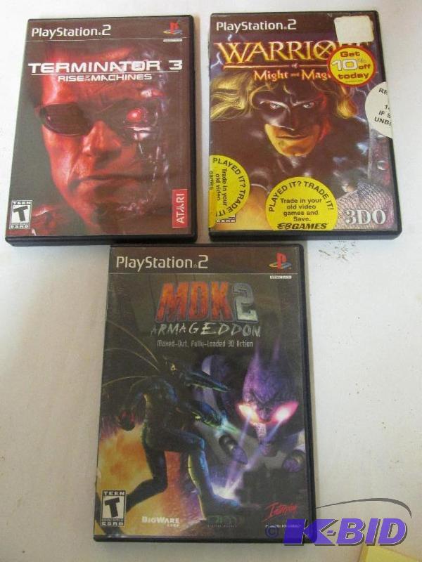 Playstation 2 - 3 games