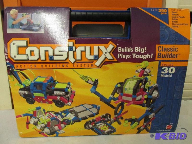 CONSTRUX - 290 Pieces - Builds 30 Models - BRAND NEW