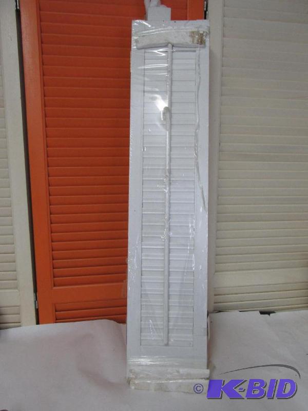2 Sets of Wooden Shutters