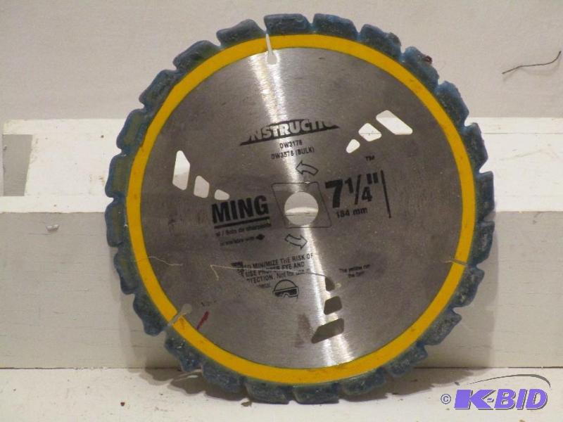 7 14 Dewalt Saw Blade