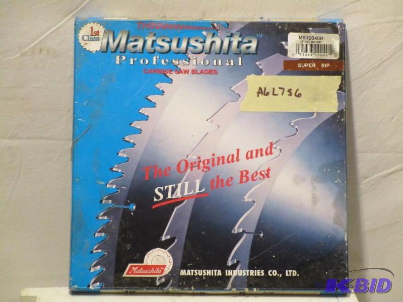 Matsushita - 10 Saw Blade