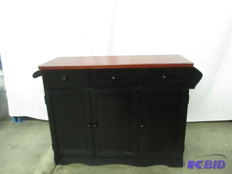 Sideboard with 3 Cabinets and Drawers