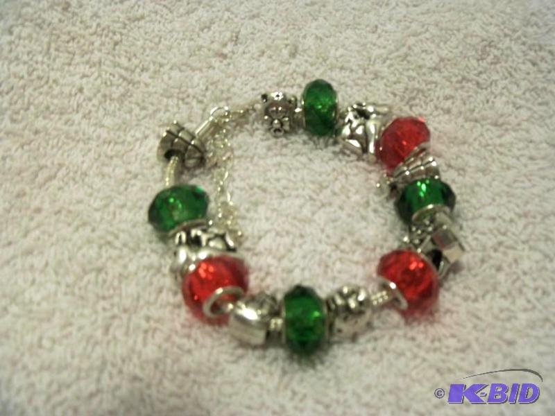 Pandora Style Bracelet- Christmas