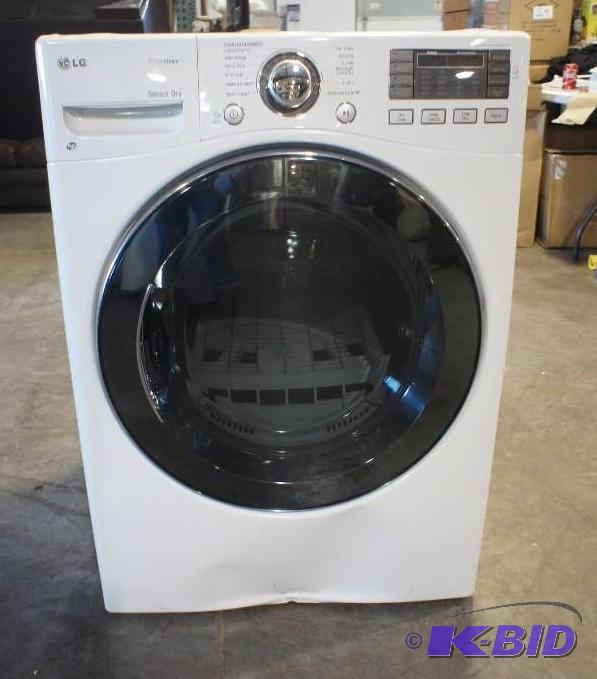lot 11 image: New LG Dryer Model # (DLEX3570W) - TrueSTEAM ...